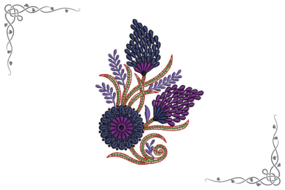 Saffron Flower: A Cozy, Artistic Holiday Embroidery Staple